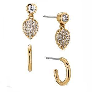 🆕 Nadri Coco Gold Earring Set